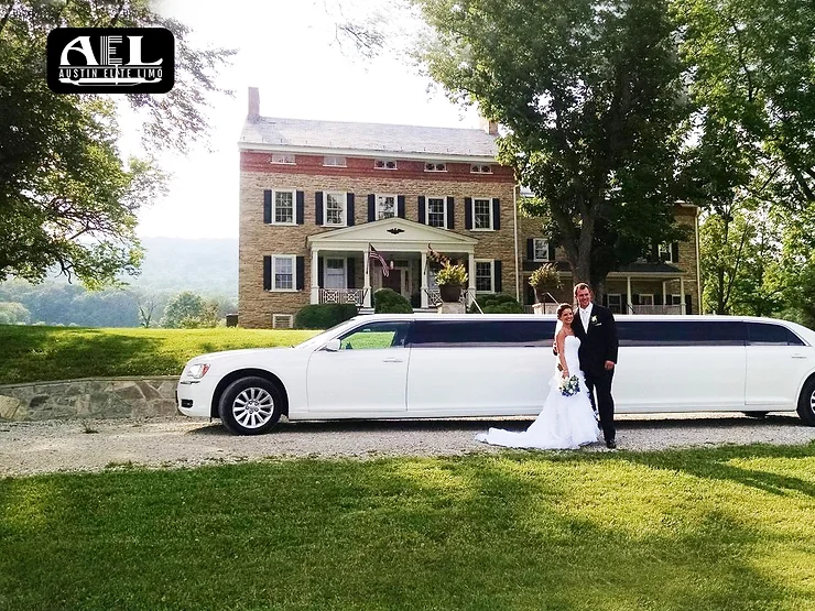 Rent a limo for wedding day Austin