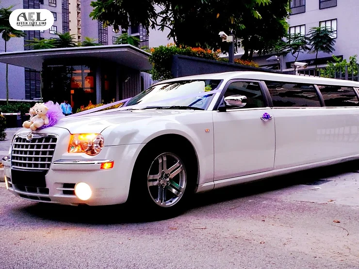 Wedding limousine service Austin