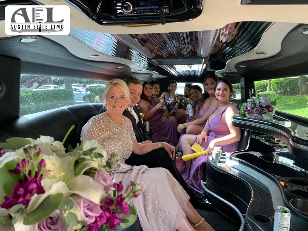 wedding limo in Austin