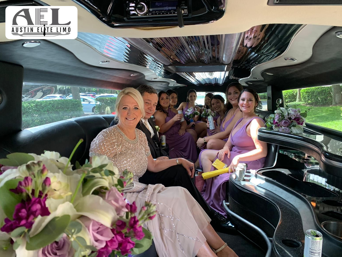 wedding limo in Austin