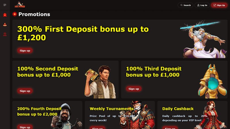 Mr jones casino login - Explore the Best Mr Jones Casino Offers in the UK Online Gambling Market
